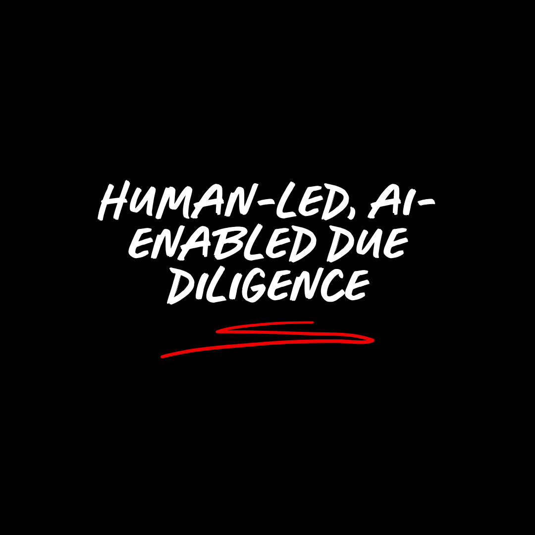 Umbraco Human Led, AI Enabled Due Diligence